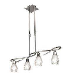Amel Polished Chrome Ceiling Lights Mantra Linear Fittings